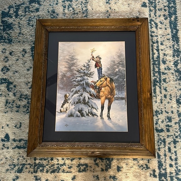 Upon the Highest Bough by Jack Sorenson Rust Wood Framed Print 20” x 24” - Picture 1 of 5